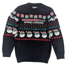 PKX02: Kids Xmas Loading Knitted Christmas Jumper (9-13 Years)